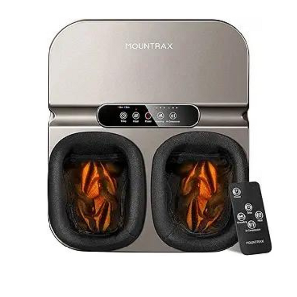 Máquina masajeadora de pies Shiatsu de amasamiento profundo MOUNTRAX con calor