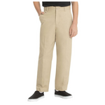 Real School Boys School Uniform Flat Front Pant