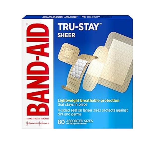 Vendas adhesivas Band-Aid Tru-Stay de 80 unidades