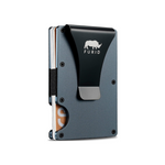 Cartera de metal con bloqueo RFID y clip para billetes
