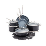 11-Piece GreenPan Valencia Pro Hard Anodized Nonstick Pots & Pans Set