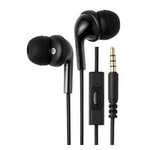 Auriculares internos con cable y micrófono Amazon Basics