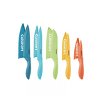 10-Piece Cuisinart Seaside Ceramic-Coated Knife Set