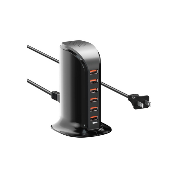 Estación USB de 6 puertos