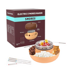 Electric S’mores Maker with 6 Trays and 4 Forks