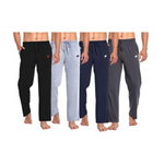 Pack de 4 pantalones de estar por casa con bolsillos para hombre Pacific Polo Club
