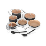 Ninja Extended Life Essential Ceramic 12-Piece Cookware Set