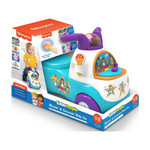 Fisher-Price Little People Blue Move N Groove Ride-on with Lights & Sounds