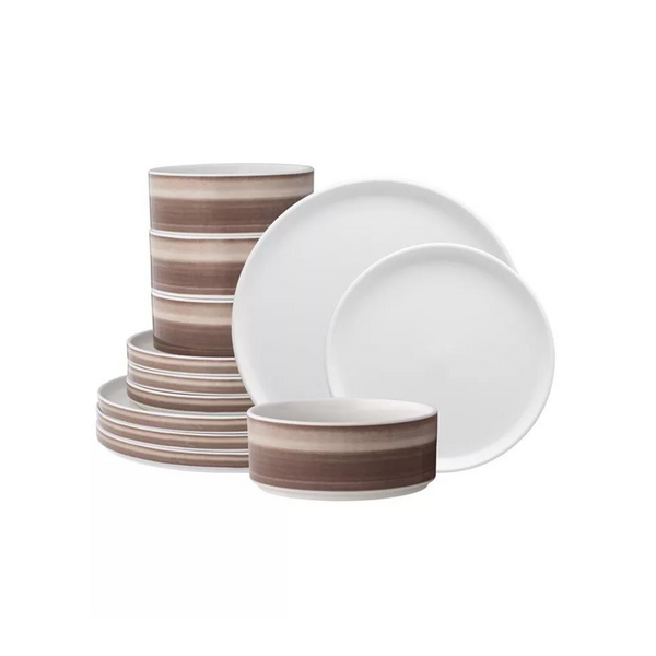 Juego de 12 piezas Noritake ColorStax Ombre Stax