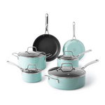 Martha Stewart Nonstick 10 Piece Pots and Pans Cookware Set