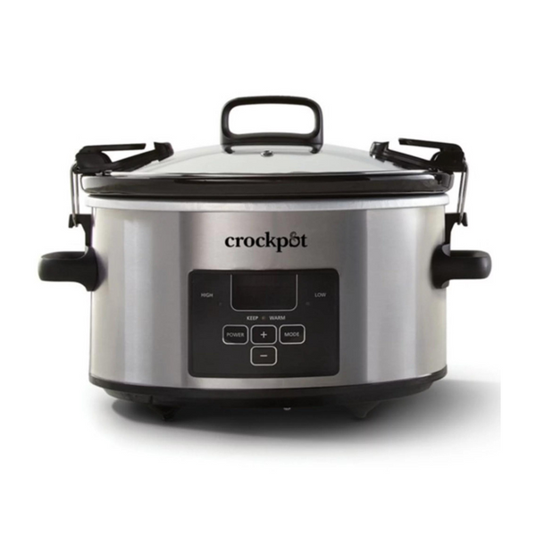 Olla de cocción lenta programable Crock-Pot Cook and Carry de 4 cuartos
