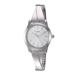 Timex Women's Stretch Bangle Crisscross 25mm Expansion Band Watch