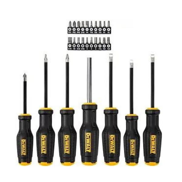 Juego de destornilladores Toughseries Dewalt Dwht65104 de 27 piezas