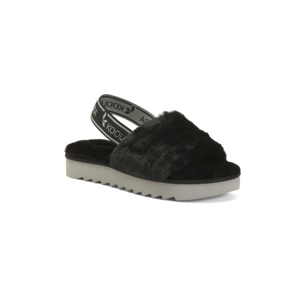 Koolaburra By UGG Fuzzin Plush Slide Sandals