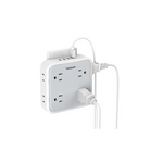 Tessan Multiple Outlet Extender with 4 USB Wall Charger