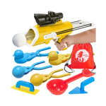 9-Piece Jjrap Kids Snow Shaper Molds Winter Toys Kit