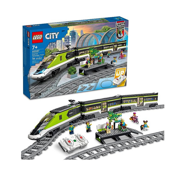 LEGO City Express Passenger Train 60337 Building Toy Set