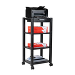 Soporte para carrito de impresora de 4 estantes Mind Reader (17,32" de largo x 13,39" de ancho x 34,72" de alto)