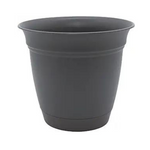 Maceta redonda Eclipse de 6" con platillo de The HC Companies