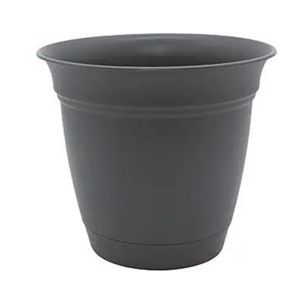 Maceta redonda Eclipse de 6" con platillo de The HC Companies