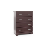 Cómoda Storkcraft Brookside de 4 cajones con certificación Greenguard Gold