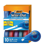 10-Count BIC Wite-Out Brand EZ Correct Correction Tape