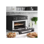Horno freidora de aire negro Ariawave de 36 cuartos