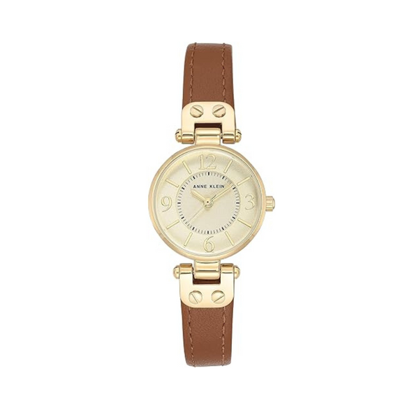 Anne Klein 10/9442 Women's Leather Strap Watch