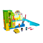 Fisher-Price Little People Toddler Playset Light-Up Learning Garage