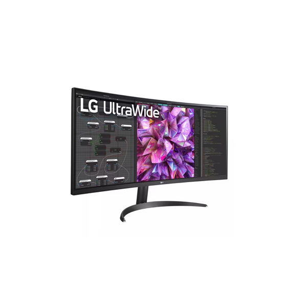 Monitor LCD LED con borde de pantalla curva QHD ultraancho LG de 34 ″