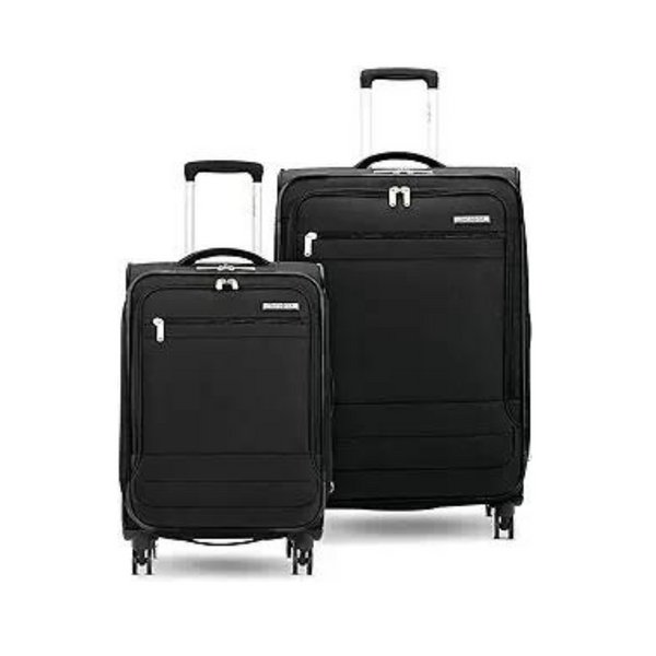 Samsonite Aspire DLX Softside Juego de equipaje expandible de 2 piezas (equipaje de mano y mediano)