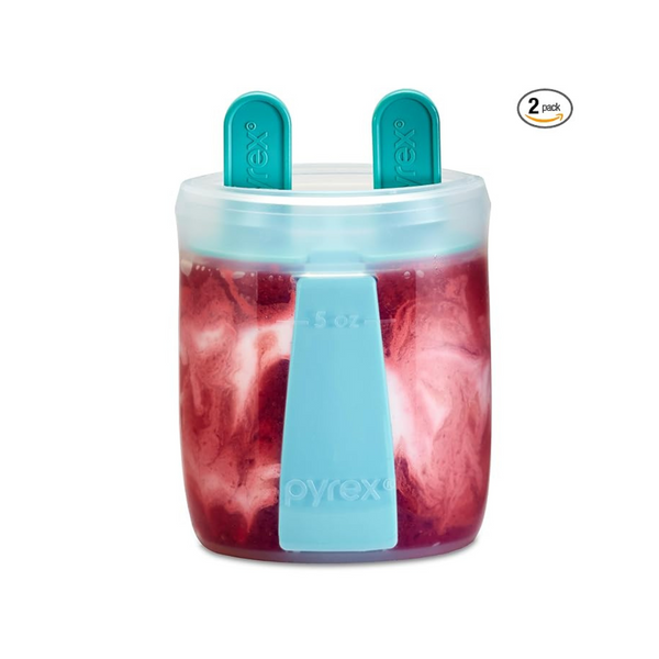Pyrex Littles paleta de silicona, bolsa de 5 onzas, hermética, no rompible, apta para lavavajillas