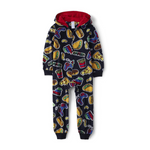 The Children's Place Boys' Long Sleeve Fleece Zip Up One Piece Pajama
