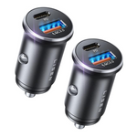 LISEN 48W QC 3.0 USB C Car Charger Adapter [2 Pack]