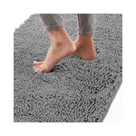 Alfombra de baño de microfibra de secado rápido Gorilla Grip de 24" x 17"