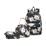 Pawsky Bolsa para portátil con bolsa para el almuerzo y estuche para lápices