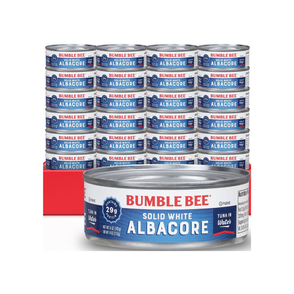 24 Cans of Bumble Bee Albacore Tuna in Water Or Oil