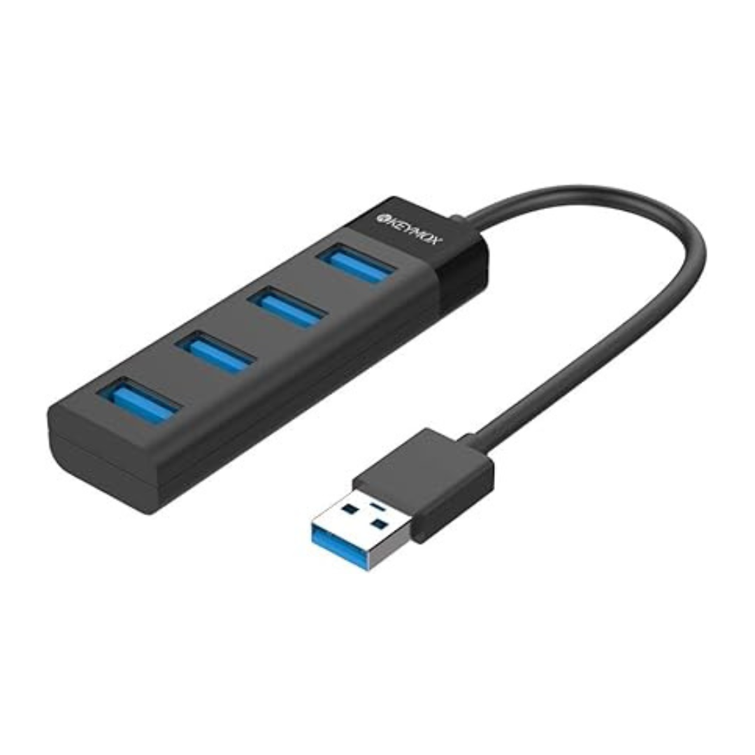 Upgrow USB 3.0 Hub 4-Port USB Hub with 5 Gbps USB Splitter – PzDeals