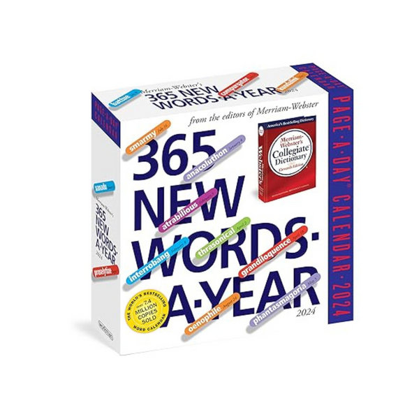365 New WordsAYear PageADay Calendar 2024