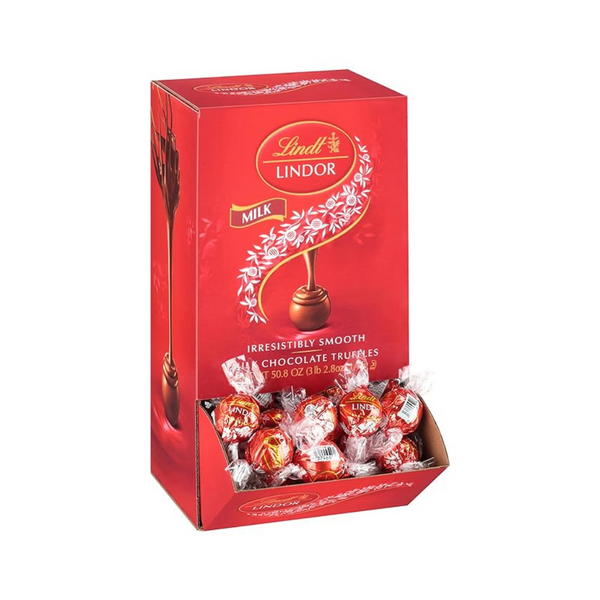 120-Count Lindt Lindor Milk Chocolate Truffles