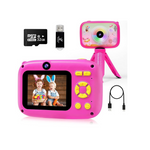 Kids Camera with Time-Lapse and 32GB SD Card