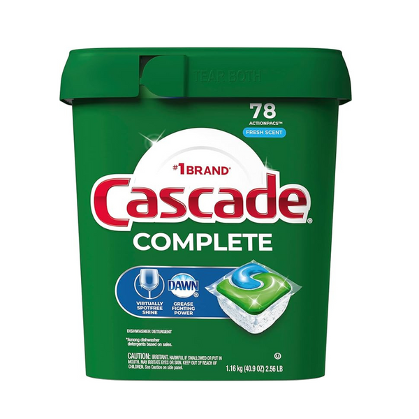 Cascade Complete Dishwasher Pods