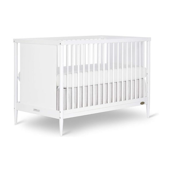 4-in-1 Modern Island Crib with Rounded Spindles