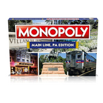 El juego de mesa familiar Monopoly de Main Line