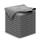 12-Pack Usanooks Microfiber Cleaning Cloth (16"x16")