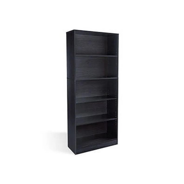 Atlantic Oskar 5-Shelf Multipurposed Bookcase & Storage Cabinet