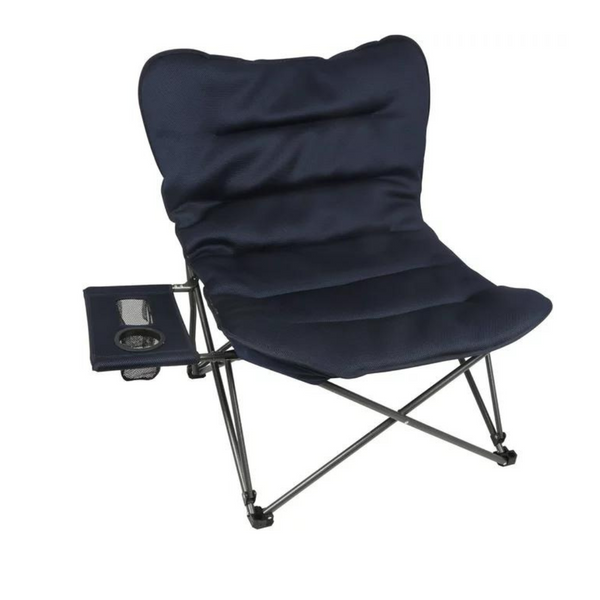 Ozark Trail Oversized Relax Plush Chair with Side Table