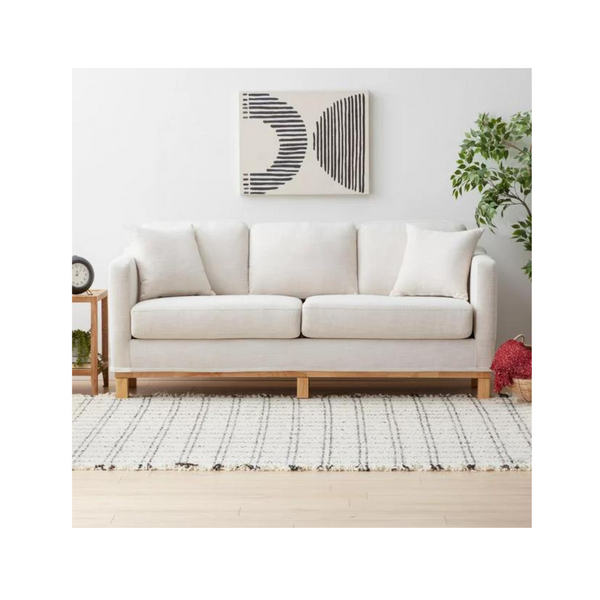 Sofá con base de madera tapizado Gap Home