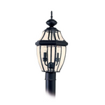 Sea Gull Lighting Lancaster Outdoor Post Lantern Outside Fixture (21.5")
