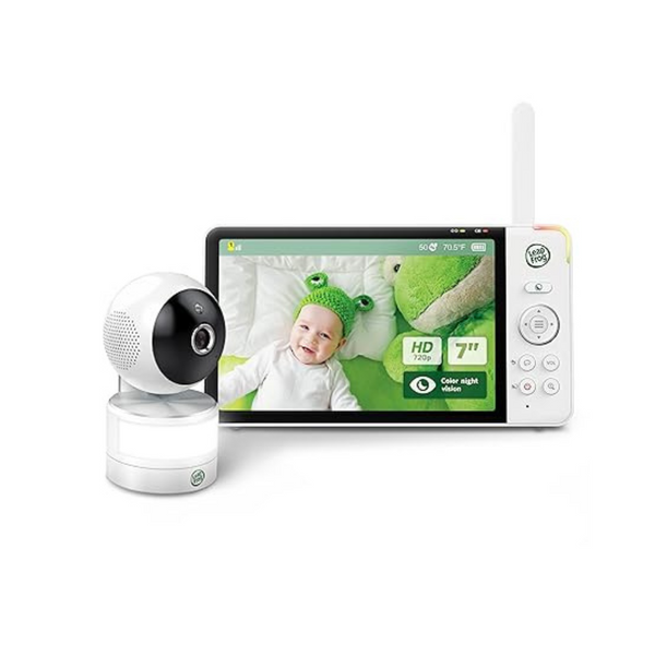 Monitor de vídeo LeapFrog, pantalla HD de 7″, visión nocturna en color